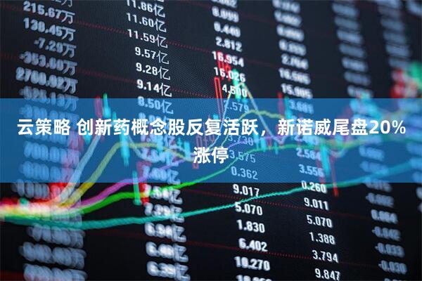 云策略 创新药概念股反复活跃，新诺威尾盘20%涨停