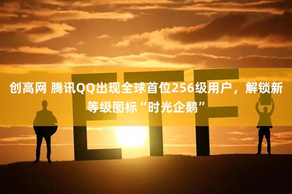 创高网 腾讯QQ出现全球首位256级用户，解锁新等级图标“时光企鹅”