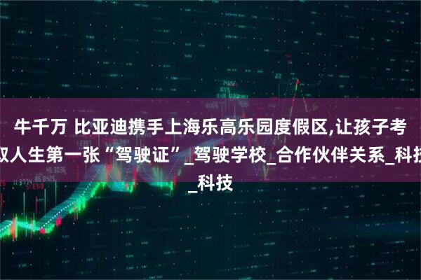 牛千万 比亚迪携手上海乐高乐园度假区,让孩子考取人生第一张“驾驶证”_驾驶学校_合作伙伴关系_科技