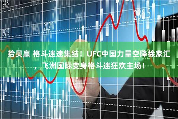 拾贝赢 格斗迷速集结！UFC中国力量空降徐家汇，飞洲国际变身格斗迷狂欢主场！