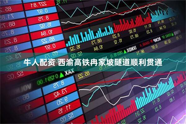 牛人配资 西渝高铁冉家坡隧道顺利贯通